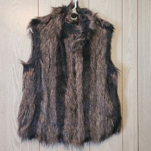 Reversible Faux Fur Vest - image 1